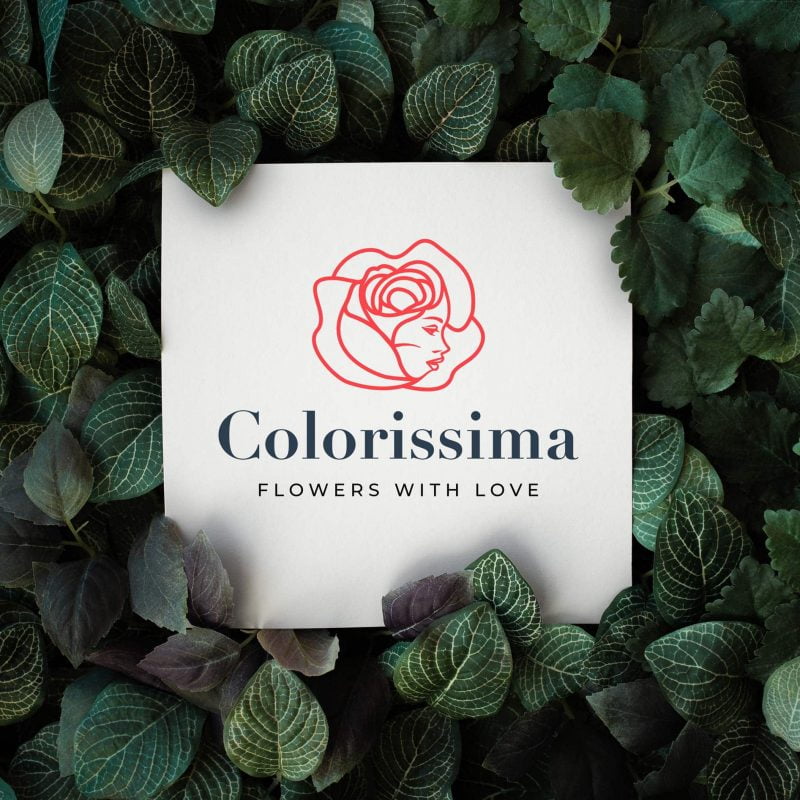 Colorissima - logo design realizat de pixlab